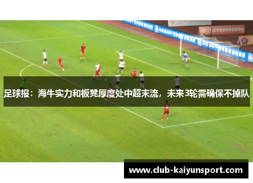 足球报：海牛实力和板凳厚度处中超末流，未来3轮需确保不掉队